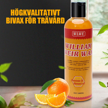 Bivax för polering av mahogny