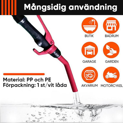 Bärbar batteridriven pump