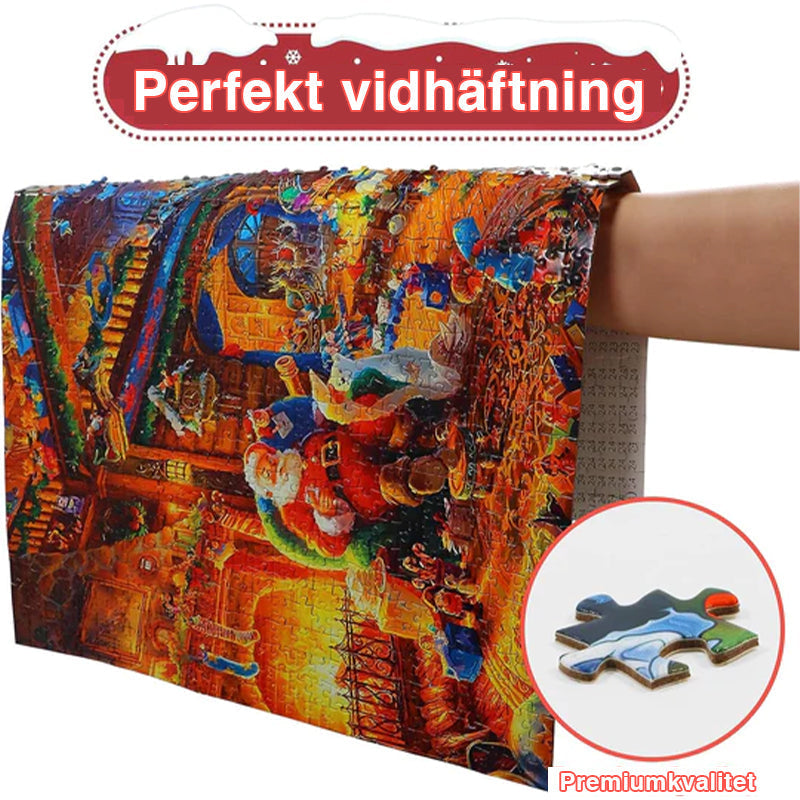 Adventskalender Nedräkning till julpussel Blindbox 1000/1008st