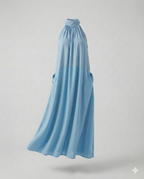 Women's Halter Maxi Dress in A-Line