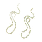 Ladies earrings in elegant wave pattern Hapa Style