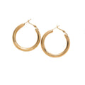 Women's hoop earrings made of high-quality stainless steel with elegant design Hapa Style
