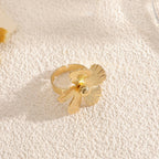 Women's wrist jewelry with floral design and high-quality surface finishing Hapa Style