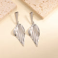 Women's Hanging Earrings in Stylish Leaf Design Hapa Style