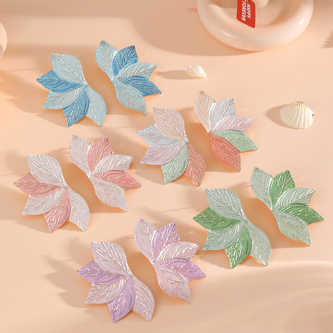 Women’s hair accessory with elaborate leaf design Hapa Style