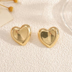 Women's Open Bangle with Elegant Heart Shape Hapa Style