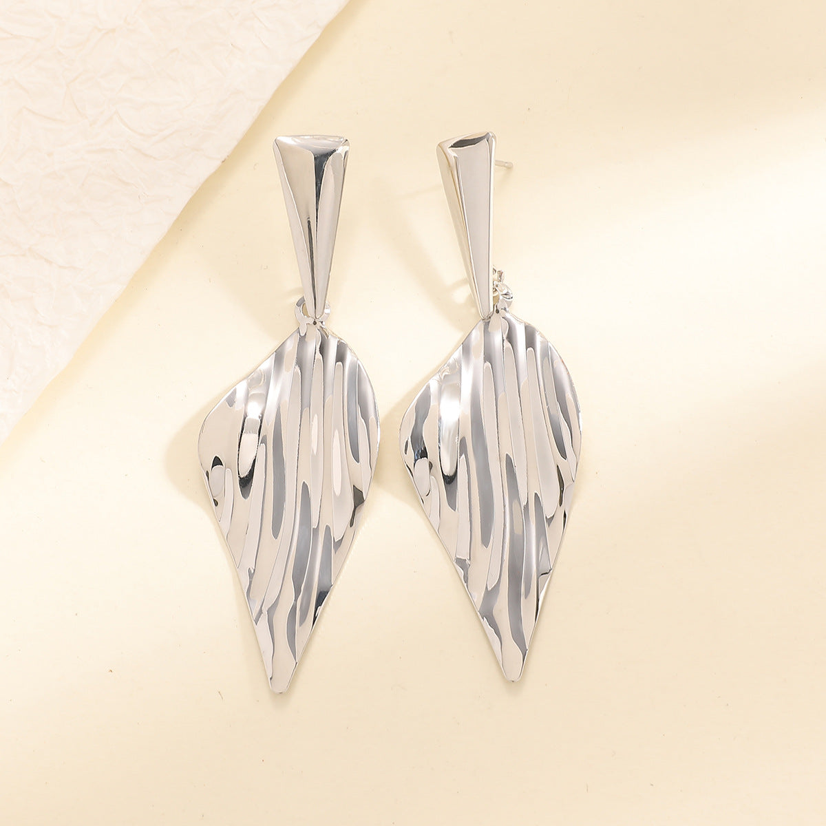 Women's Hanging Earrings in Stylish Leaf Design Hapa Style