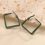 Women Geometric Earrings made of high-quality metal Hapa Style