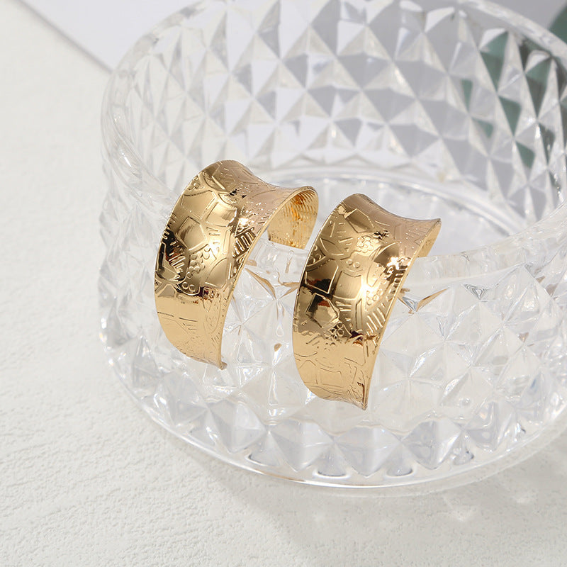 Women High-Quality Bracelets with Artistic Pattern Hapa Style