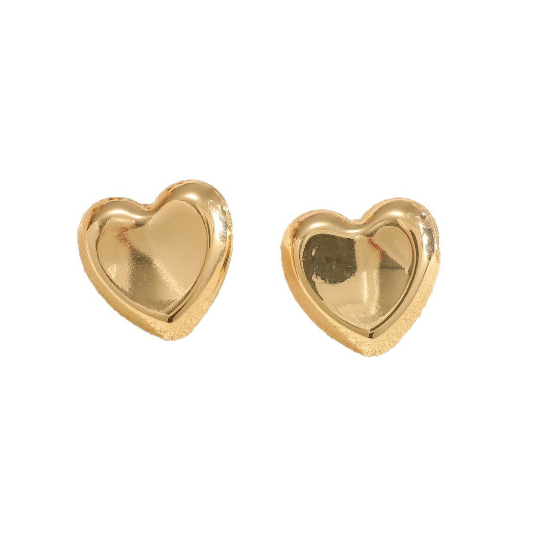 Women's Open Bangle with Elegant Heart Shape Hapa Style