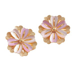 Ladies Hair Clips with Artistic Flower Design Hapa Style