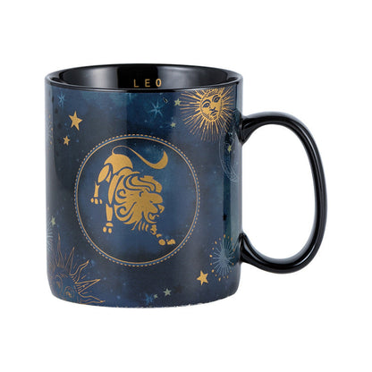 12 Constellations Mug Koboltblå kaffemugg i keramik